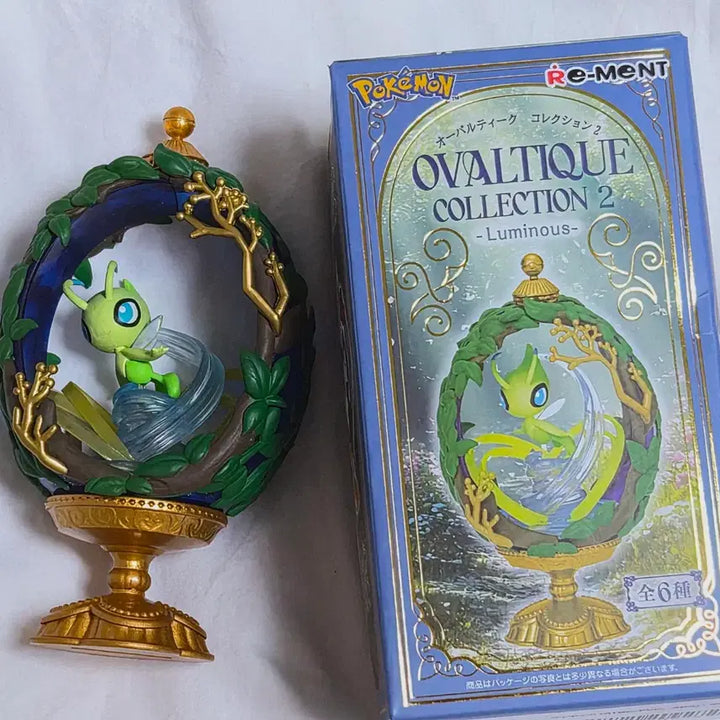 [BUNJANG] Re-Ment Pokemon Ovaltique Collection 2 Celebi / 포켓몬 리멘트 오발티크 컬렉션2 세레비