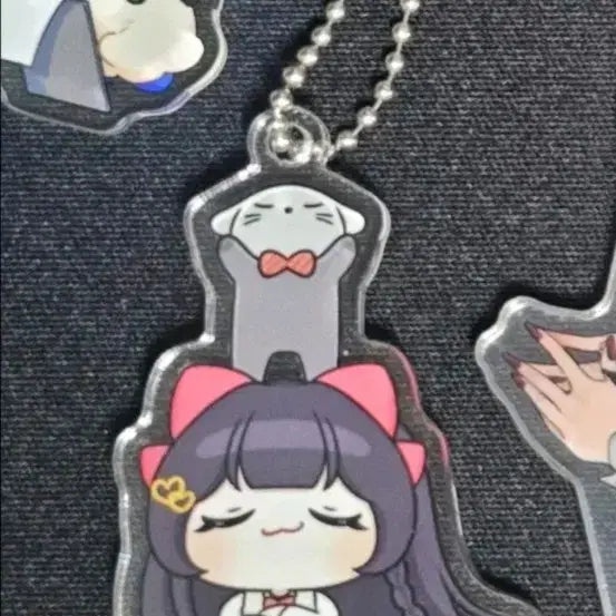 [BUNJANG] Stellive Shirayuki Hina Acrylic Keyring / 스텔라이브 시라유키 히나 아크릴 키링