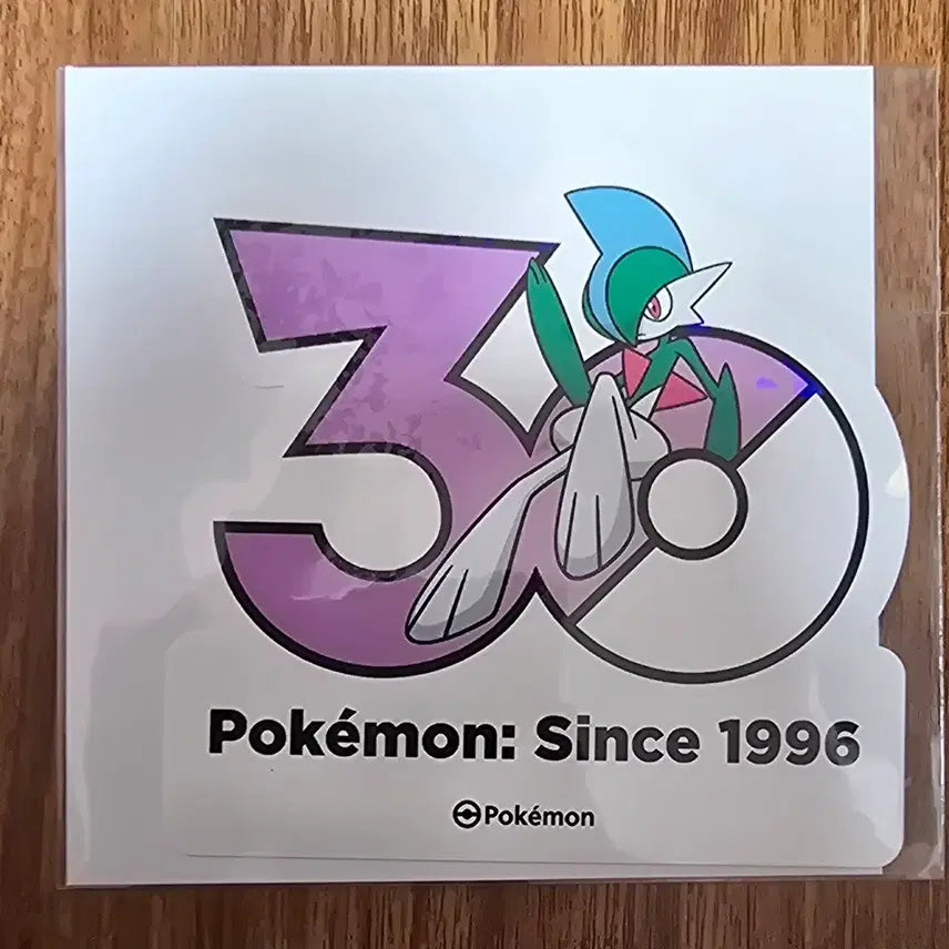 [BUNJANG] Pokemon 30th Anniversary Logo Sticker - Shedinja / 포켓몬 30주년 로고 스티커 엘레이드