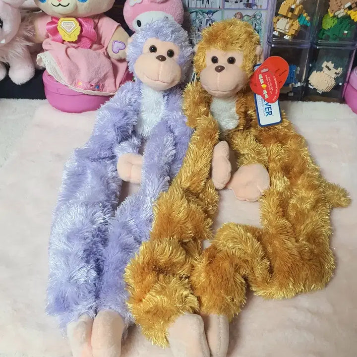 [BUNJANG] Vintage Long-Sleeved Monkey Plush Toy (Small) / 새상품 일괄 ) 고전 긴팔 원숭이 빈티지 몽키 앤틱 추억 옛날 동물 인형