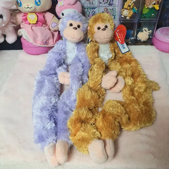 [BUNJANG] Vintage Long-Sleeved Monkey Plush Toy (Small) / 새상품 일괄 ) 고전 긴팔 원숭이 빈티지 몽키 앤틱 추억 옛날 동물 인형