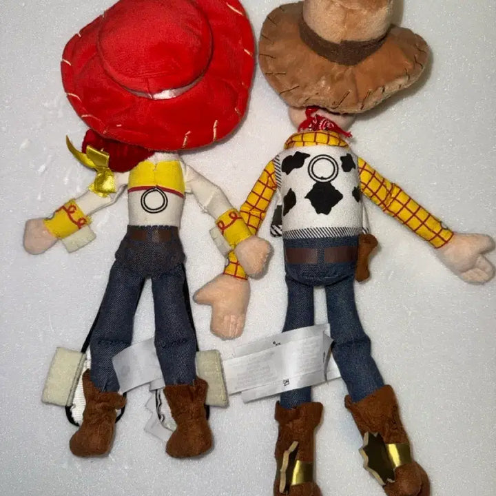 [BUNJANG] Disney Pixar Woody &amp; Jessie Plush Dolls - Disneyland / 토이스토리 우디 제시 봉제인형 디즈니랜드