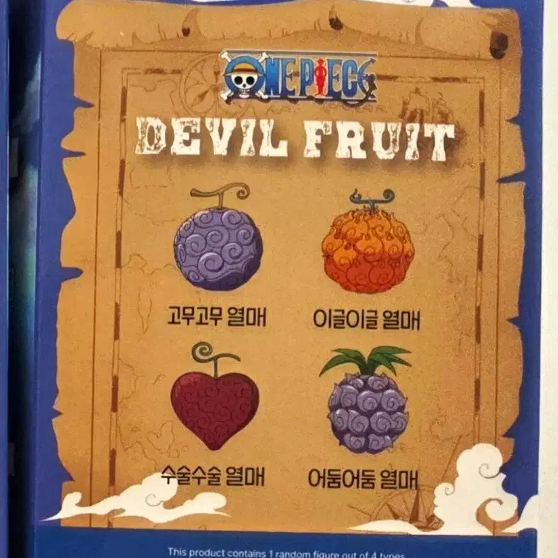 [BUNJANG] One Piece Emotion Limited Edition Devil Fruit Stress Ball / 원피스 이모션 한정 랜덤 악마의열매 스트레스볼