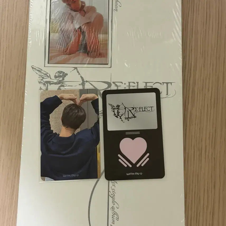 [BUNJANG] Park Jihoon Reflect Double Heart Photocard + Ddingdong Photocard + Sealed Album Set / 박지훈 reflect 양면하트 포카 + 띵동포카 + 미개봉 앨범1장 판매