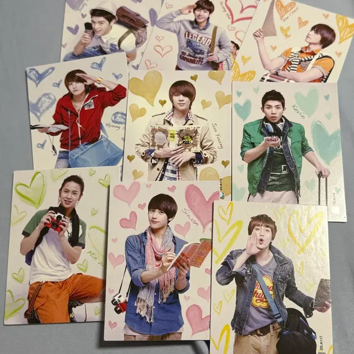 [BUNJANG] ZE:A Official Photocard Set - Im Siwan, Park Hyung Sik, Kim Dong Jun Bundle / 제국의아이들 공식포카 세트 임시완 박형식 김동준