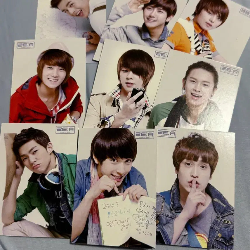 [BUNJANG] ZE:A Im Si-wan Park Hyung-sik Kim Dong-jun Official Photocard Bundle Set / 제국의아이들 공식포카 세트 임시완 박형식 김동준