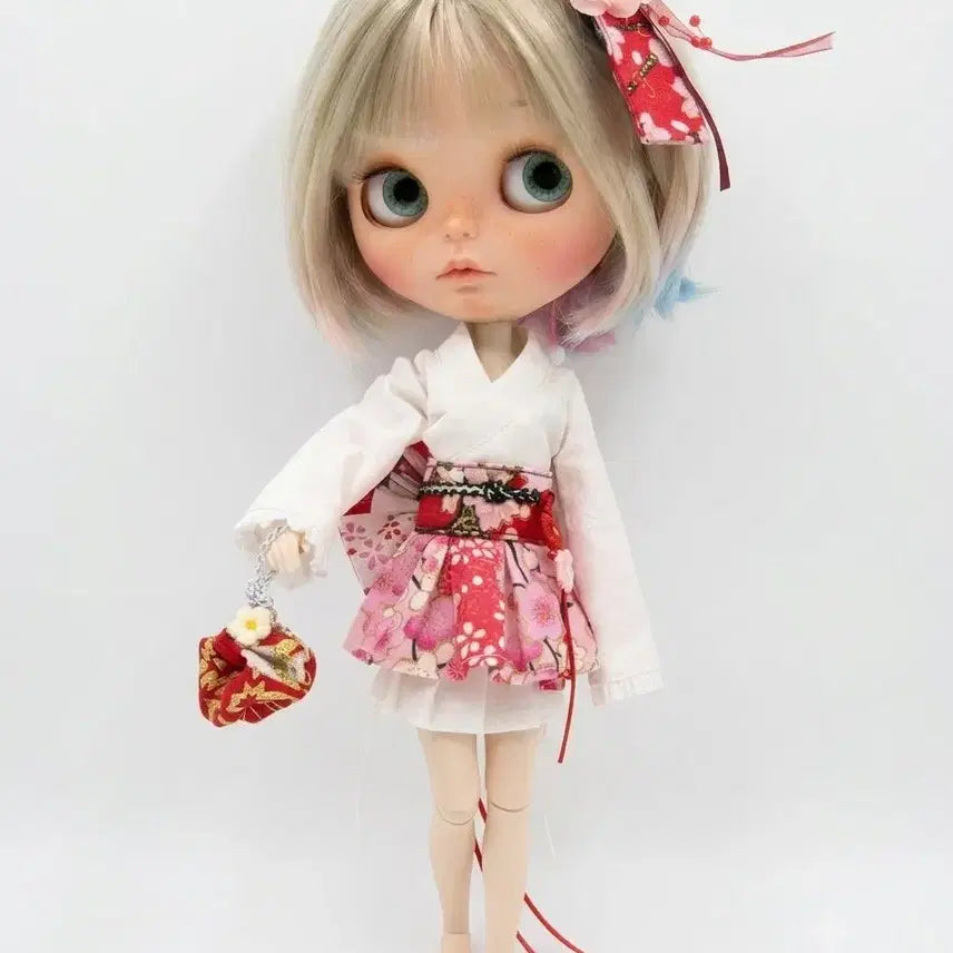 [BUNJANG] Blythe Fusion Kimono Outfit Set / 브라이스 블라이스  오비츠 퓨전 기모노 의상 세트판매합니다