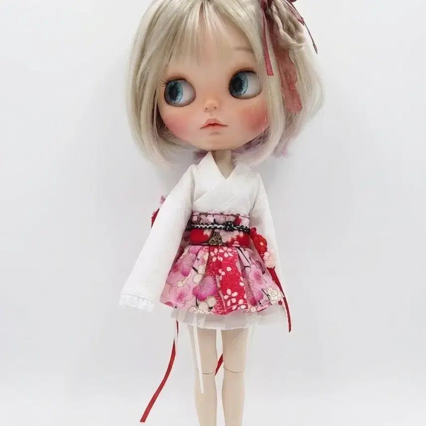 [BUNJANG] Blythe Fusion Kimono Outfit Set / 브라이스 블라이스  오비츠 퓨전 기모노 의상 세트판매합니다