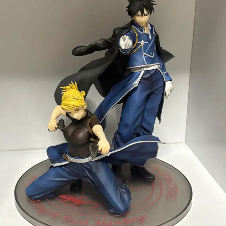 [BUNJANG] MegaHouse G.E.M. Fullmetal Alchemist Roy Mustang &amp; Riza Hawkeye Figure / 강철의 연금술사 로이 머스탱 리자 호크아이 피규어 메가하우스 G.E.M