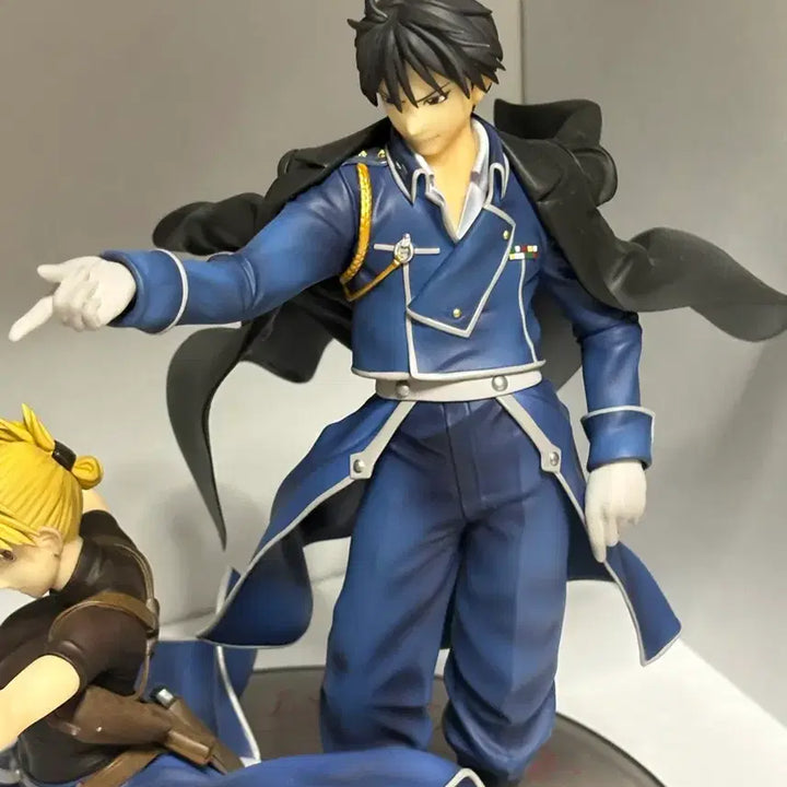 [BUNJANG] MegaHouse G.E.M. Fullmetal Alchemist Roy Mustang &amp; Riza Hawkeye Figure / 강철의 연금술사 로이 머스탱 리자 호크아이 피규어 메가하우스 G.E.M
