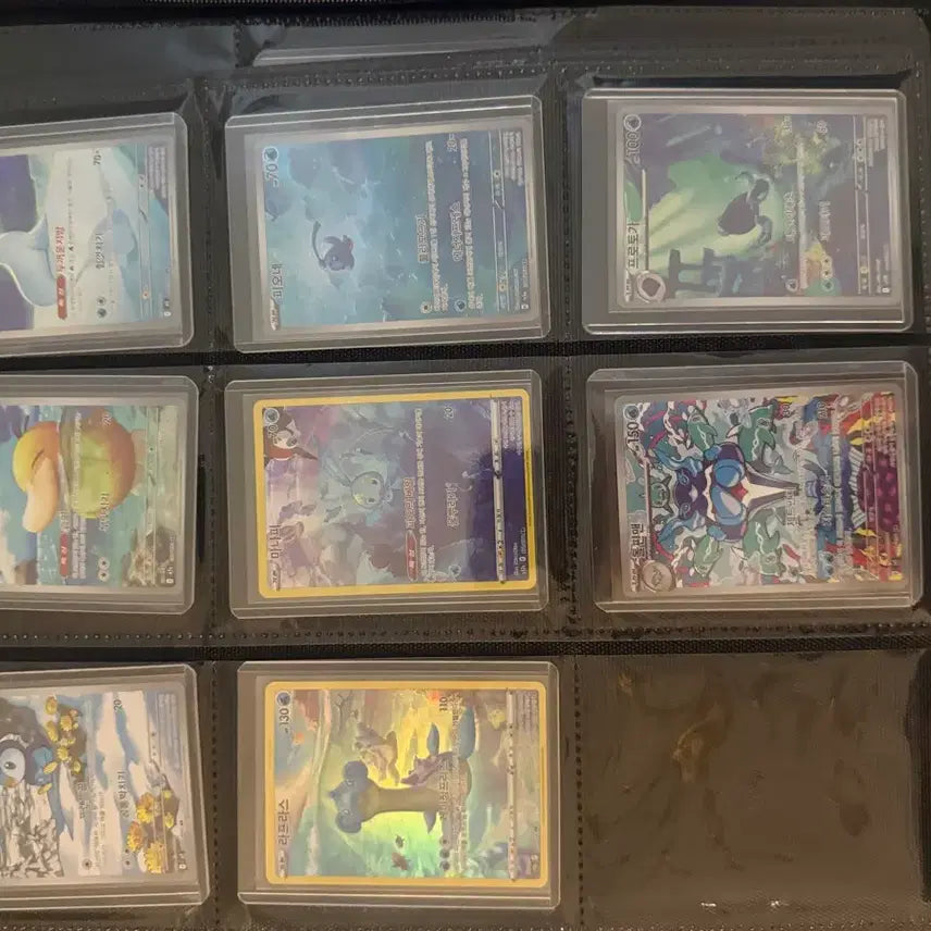 [BUNJANG] Pokemon Cards 3x3 Toploader Album Bundle Set / [제시]포켓몬카드 3x3 탑로더앨범 포함 영상속 모든카드 일괄판매합니다