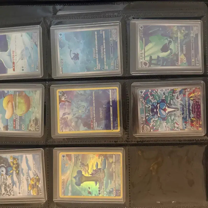 [BUNJANG] Pokemon Cards 3x3 Toploader Album Bundle Set / [제시]포켓몬카드 3x3 탑로더앨범 포함 영상속 모든카드 일괄판매합니다