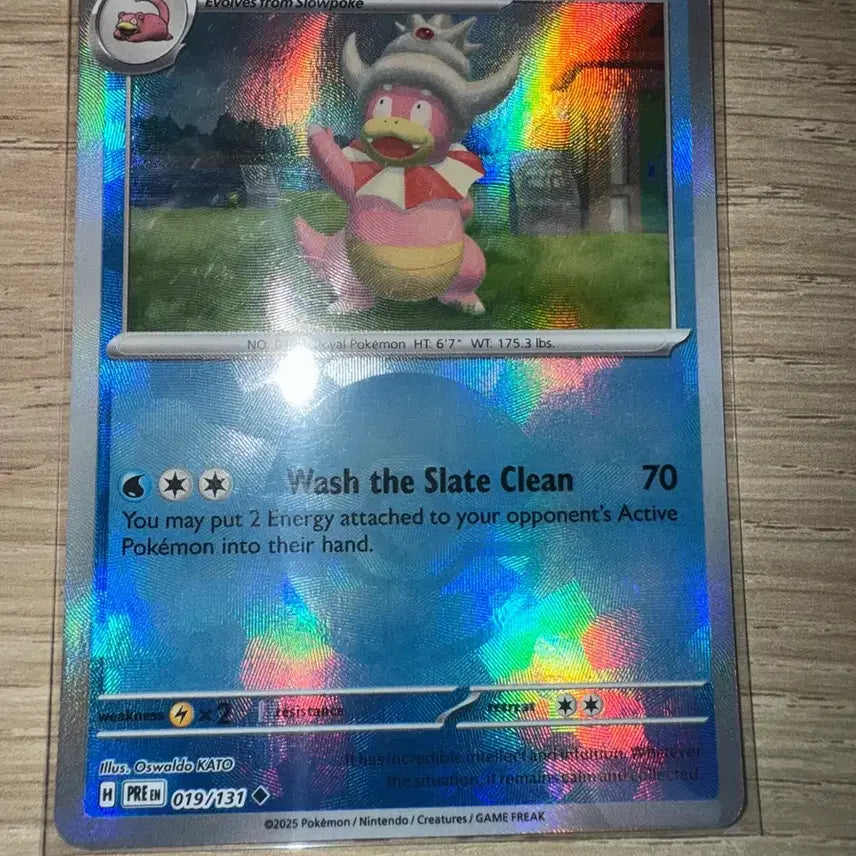 pokemon card slowking Reprint Bundle Lot of 2 If heads Slowking (Secluded Springs #18/71, 2-Diamonds)