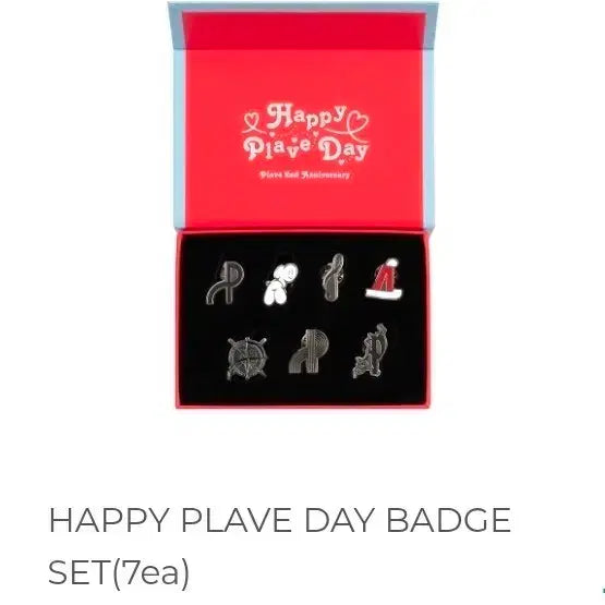 [BUNJANG] PLAVE Happy PLAVE Day Badge Set (Sealed) / 플레이브 해피 플레이브 데이 뱃지 세트 미개봉