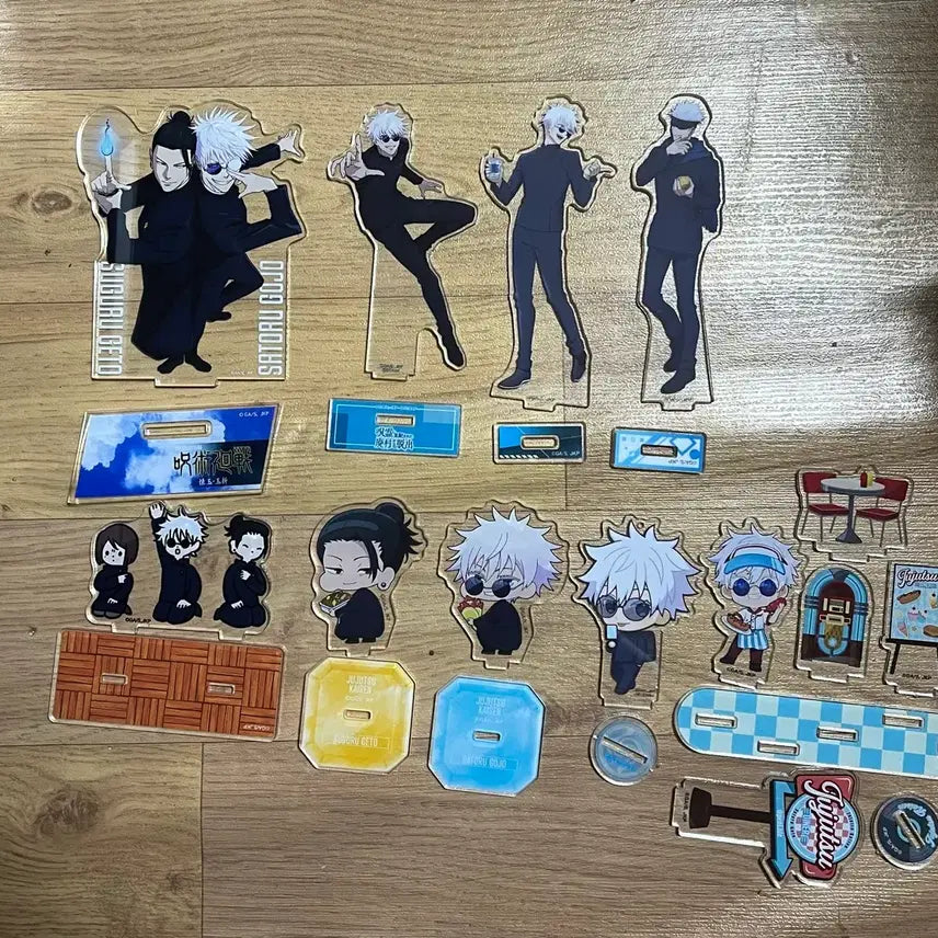 [BUNJANG] Jujutsu Kaisen Gojo &amp; Geto Acrylic Standees Bundle Set / 주술회전 고죠+게토 각종 아크릴 일괄판매