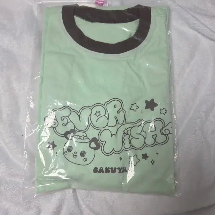 [BUNJANG] Everwish Sakuya Pangyi T-Shirt (Unsealed, Unused) / [단순개봉 미사용]에버위시 사쿠야 팡이 티셔츠