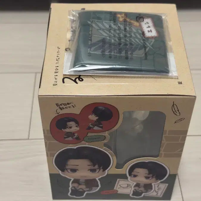 [BUNJANG] Attack on Titan Levi Look Up &amp; Cushion Special Edition (Sealed) / (미개봉) 새상품 진격의거인 메가하우스 리바이룩업 + 방석 특전포함