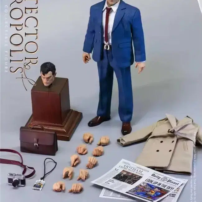 [BUNJANG] Muff Toy Superman Protector Metropolis 1/12 Scale Figure / 머프토이 muff toy 슈퍼맨 프로텍터 메트로폴리스 피규어 1/12