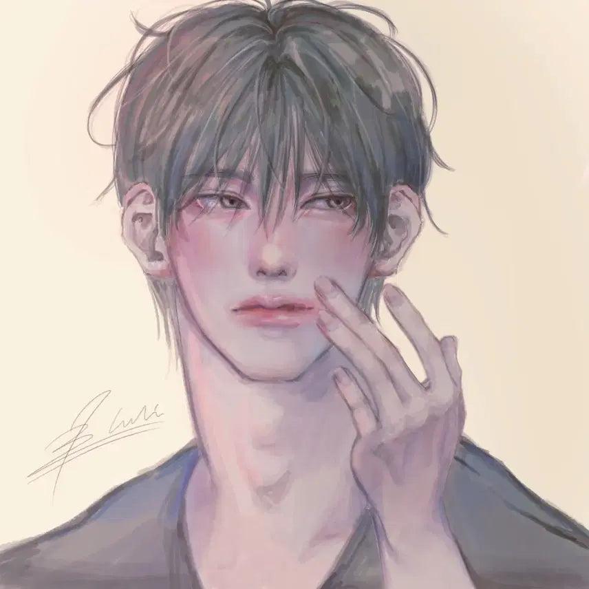 [BUNJANG] Digital Portrait Commission (Bust or Half-Body) / 반실사 인물화 그림 (두상 또는 흉상) 커미션