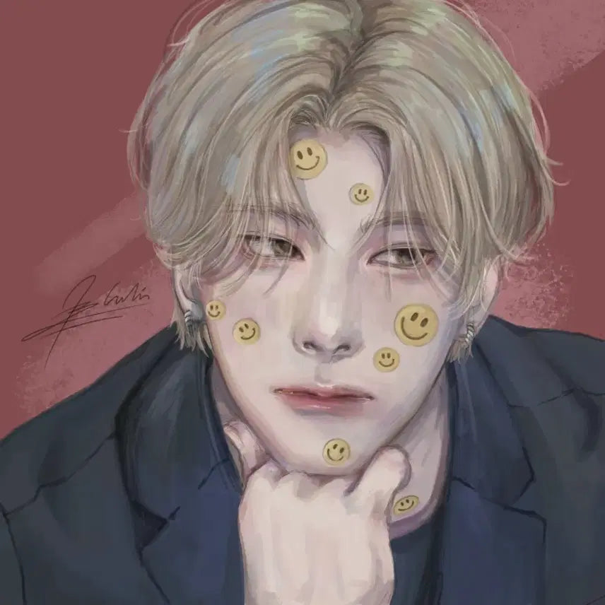 [BUNJANG] Digital Portrait Commission (Bust or Half-Body) / 반실사 인물화 그림 (두상 또는 흉상) 커미션