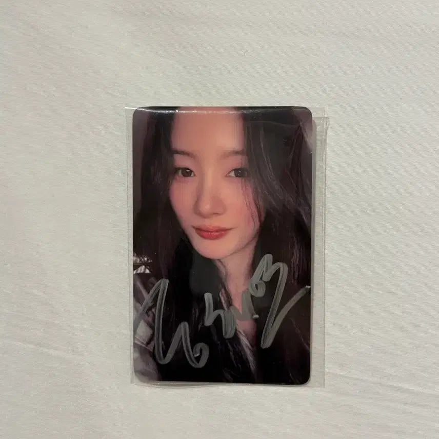 [BUNJANG] IOI Jung Chaeyeon Autographed Photocard / 아이오아이 정채연 친필사인 포토카드