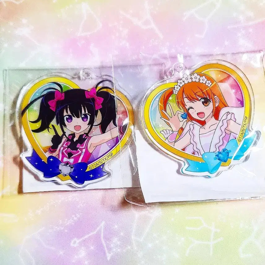 [BUNJANG] PriPara 15th Anniversary Marukuji Kaname Chris Rhythm Keyring / [미개봉] 프리티리듬오로라드림 15주년 마루쿠지 카나메 크리스 리듬 키링
