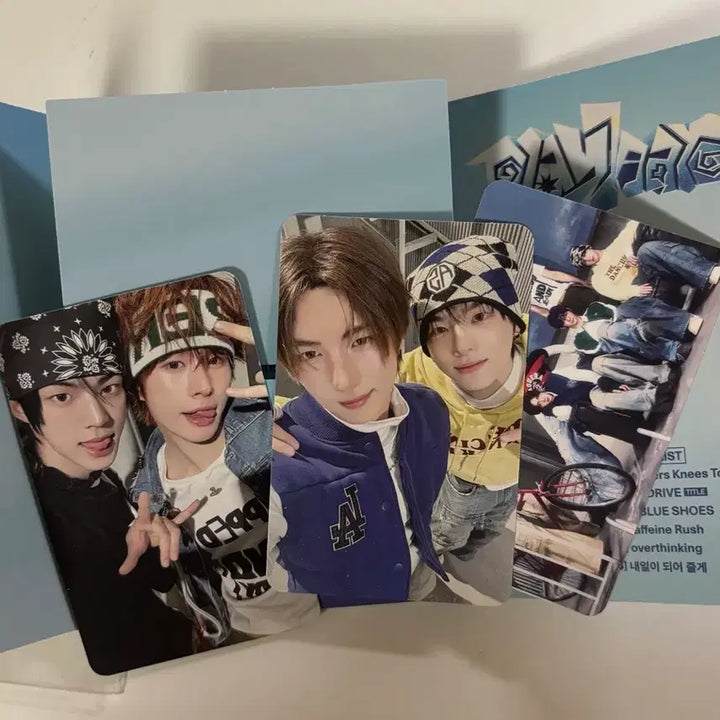 [BUNJANG] TWS Play Hard Weverse Album Bundle Set Photocards (Shin Yu, Do Hoon, Young Jae, Kyung Min) / 투어스 play hard 위버스 앨범 신유 도훈 영재 경민 포카 일괄