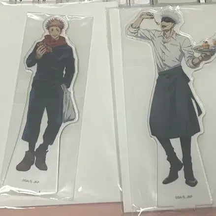 [BUNJANG] Jujutsu Kaisen Gojo Satoru &amp; Itadori Yuji Big Acrylic Stand Set / 가격 고정 주술회전 고죠 사토루 이타도리 유지 빅 아크릴 스탠드 카페