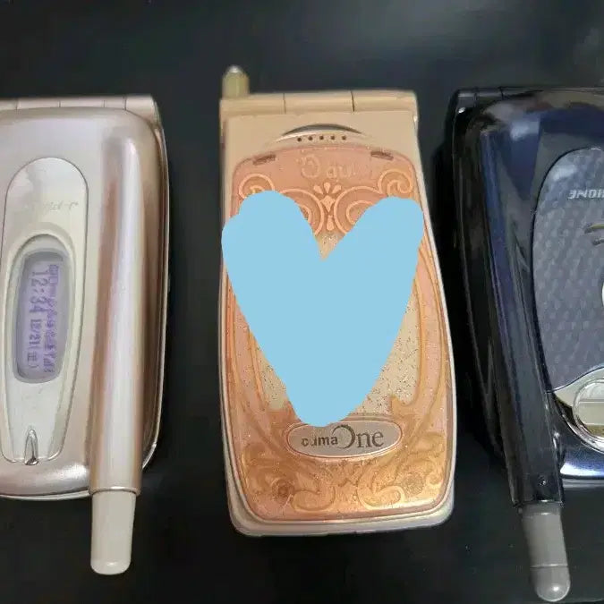 [BUNJANG] Vintage Mock-up Phones (NEC, Sony, Sharp) / 목업폰 / 고전 목업폰