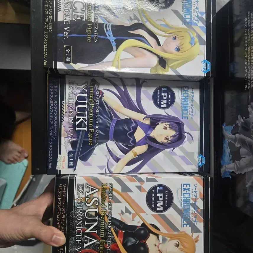 [BUNJANG] Sword Art Online Figure Set (6 Types) / (~7/16일까지만!!)[급처/일괄] 소드 아트 온라인 피규어 6종