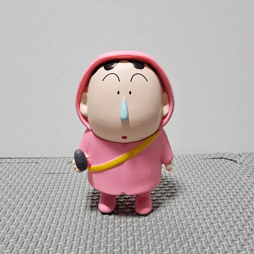 [BUNJANG] Maenggu Pink Raincoat Figure / 핑크 우비입은 맹구