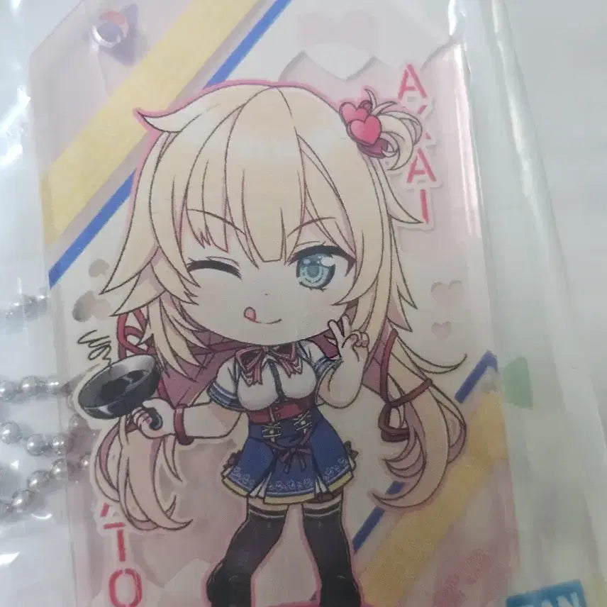 [BUNJANG] Hololive Akai Haato Acrylic Keychain / 홀로라이브 아크릴 키링 아카이 하아토