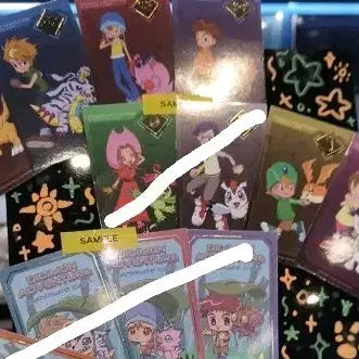 [BUNJANG] Digimon Animate Collaboration Cafe Random Gilded Card / (구매) 디지몬 애니메이트 콜라보 카페 랜덤 금박카드 구매