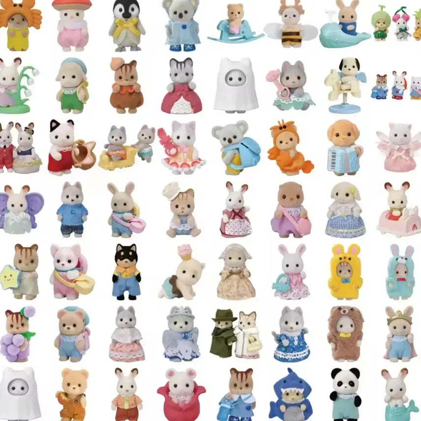 [BUNJANG] Sylvanian Families Sticker Set 110pcs New / 실바니안 스티커 110pcs 새상품