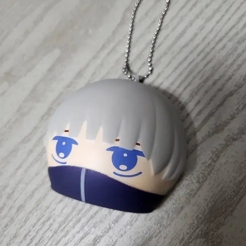 [BUNJANG] Jujutsu Kaisen Fukafuka Squeeze Bread Inumaki Toge Keychain (Unsealed) / 주술회전 후카후카 스퀴즈빵 단순개봉 새상품
