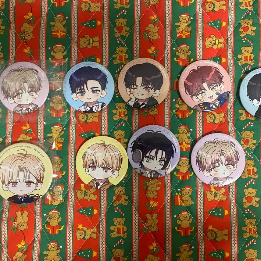 [BUNJANG] Debut or Die (Demutjook) Can Badge Bundle Set / 데못죽 캔뱃지 일괄 양도