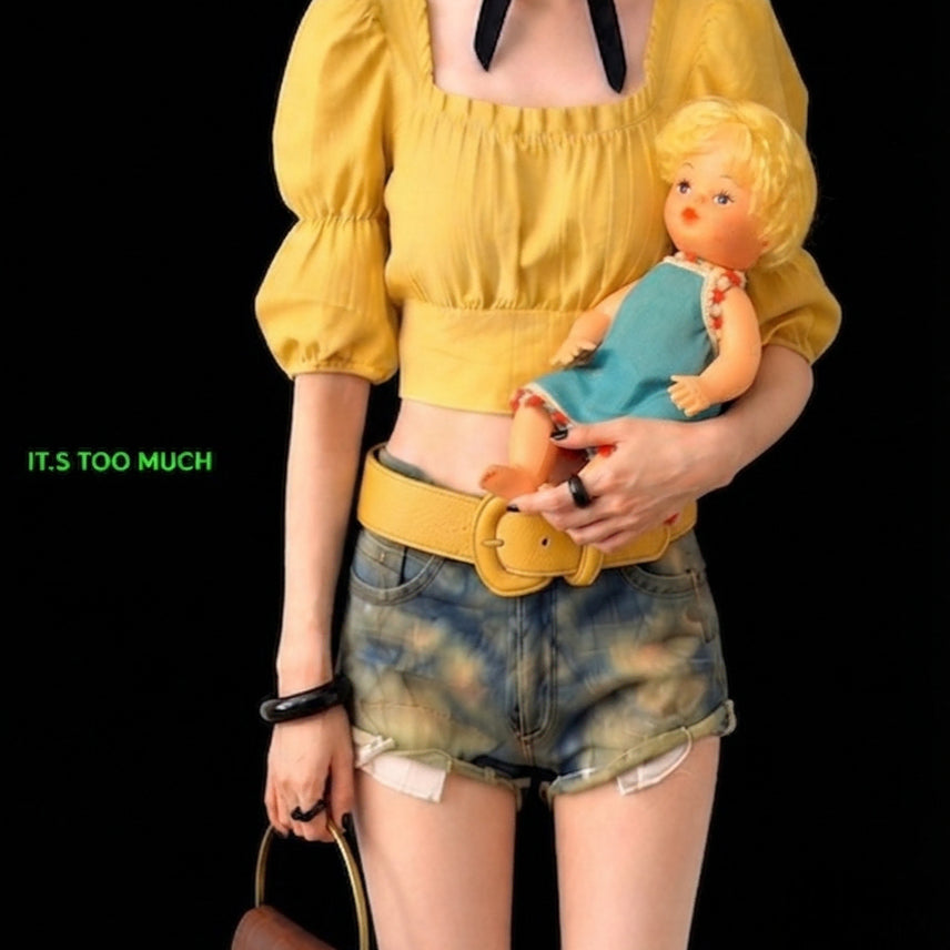 [BUNJANG] Vintage Baby Doll with Pram and Bottle Set / 고전인형 미미인형 바비인형 베이비인형 빈티지인형 빈티지소품토이빈티지UU