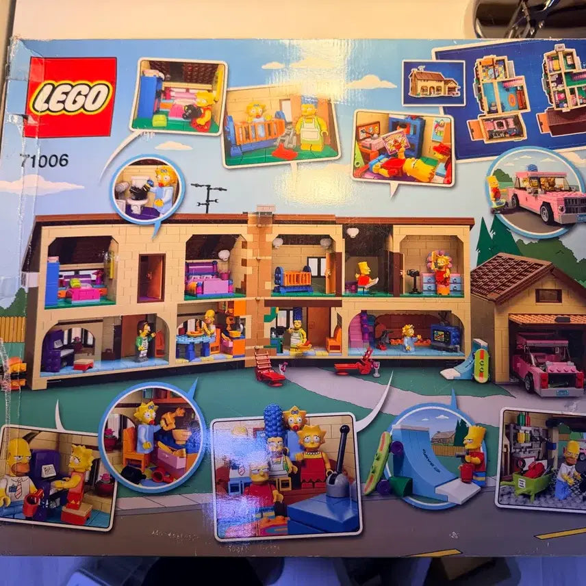 [BUNJANG] LEGO The Simpsons House 71006 Sealed (For Assembly) / 레고 71006 심슨 하우스 미개봉팔아요(조립용)