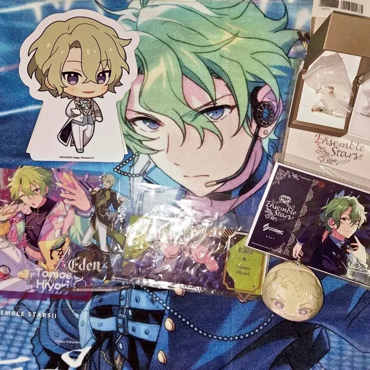 [BUNJANG] Ensemble Stars Tomoe Hiyori Merchandise Bundle Set (Mini Standee, Acrylic, Manju, Ring, Towel) / 앙상블 스타즈 토모에 히요리 굿즈 일괄판매 반지 미니등신대 아크릴 만쥬