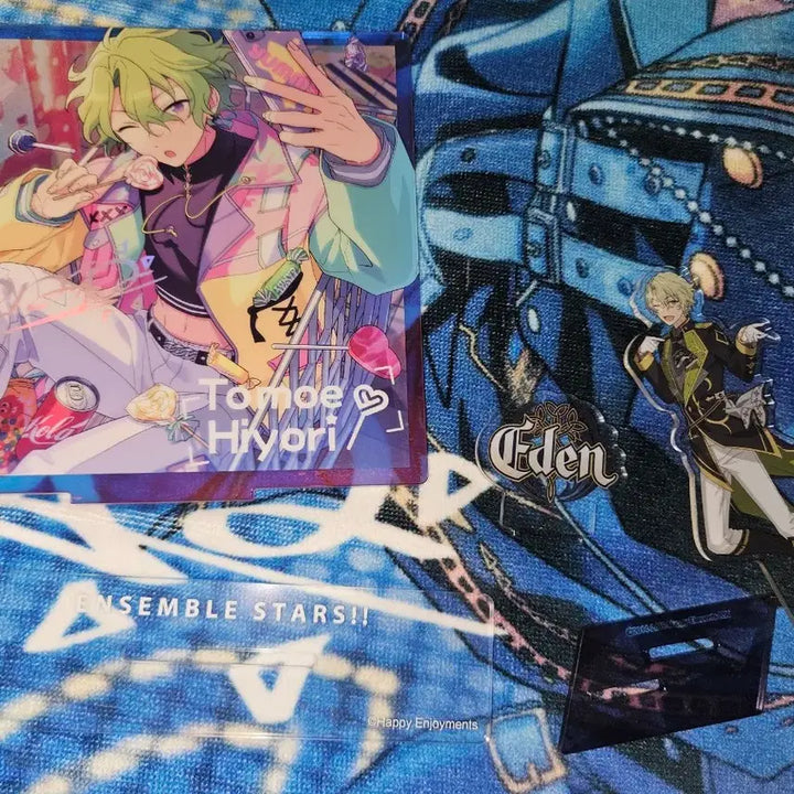 [BUNJANG] Ensemble Stars Tomoe Hiyori Merchandise Bundle Set (Mini Standee, Acrylic, Manju, Ring, Towel) / 앙상블 스타즈 토모에 히요리 굿즈 일괄판매 반지 미니등신대 아크릴 만쥬