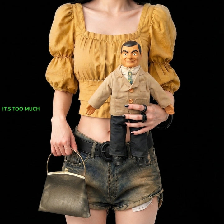 [BUNJANG] Mr. Bean Vintage Doll Figure Collectible Toy / 미스터빈 미스타빈 피규어 빈티지인형 빈티지소품 토이빈티지 고전완구UU