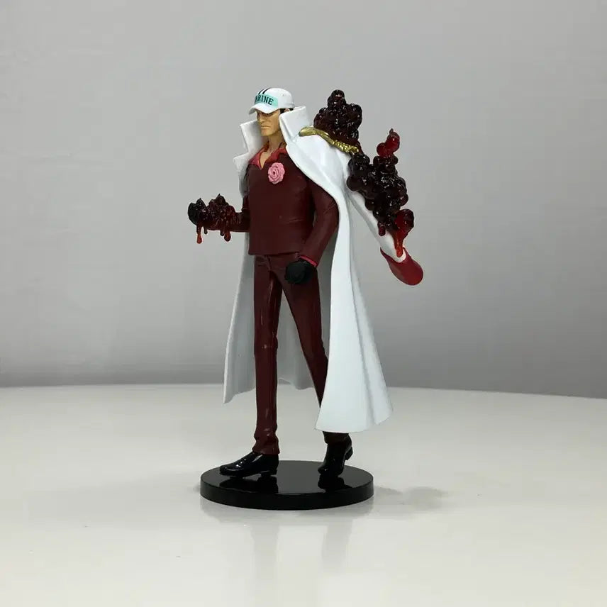 [BUNJANG] One Piece The Voyage Akainu Figure (Gold Cat) / [개봉] 원피스 THE 출항 아카이누 피규어 (금고양이)