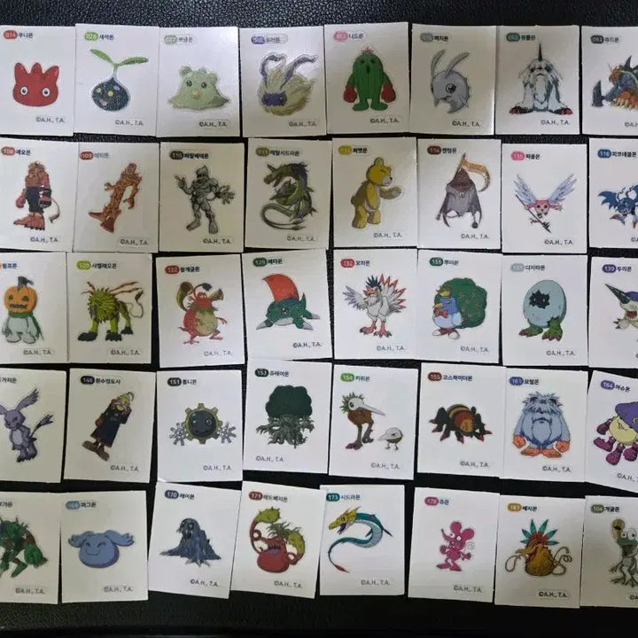 [BUNJANG] Digimon Sticker Collection / 디지몬 띠부씰