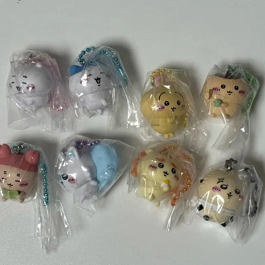 [BUNJANG] Bandai Chiikawa Biscuit Keyring Set / 반다이 치이카와 비스킷 키링 8종 일괄