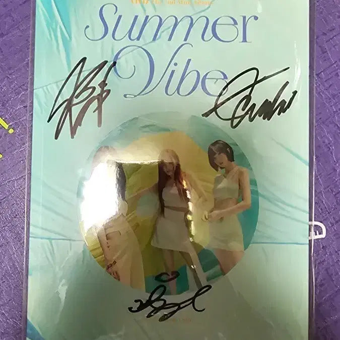[BUNJANG] Viviz Summer Vibe Signed Album / 비비지 viviz 비매 싸인앨범