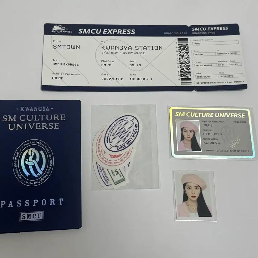 [BUNJANG] Red Velvet Irene 2022 SMCU Express Passport / 레드벨벳 아이린 2022 passport smcu express