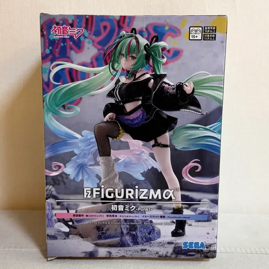 [BUNJANG] Figureizm Hatsune Miku Punk Figure / 최저가)피규어리즘 하츠네미쿠 펑크 피규어 새상품