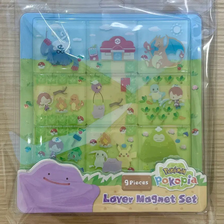 [BUNJANG] Nintendo Switch Pokemon Pokepia Layer Magnet Set / 닌텐도 스위치2 포켓몬 포코피아 특전 레이어 마그넷
