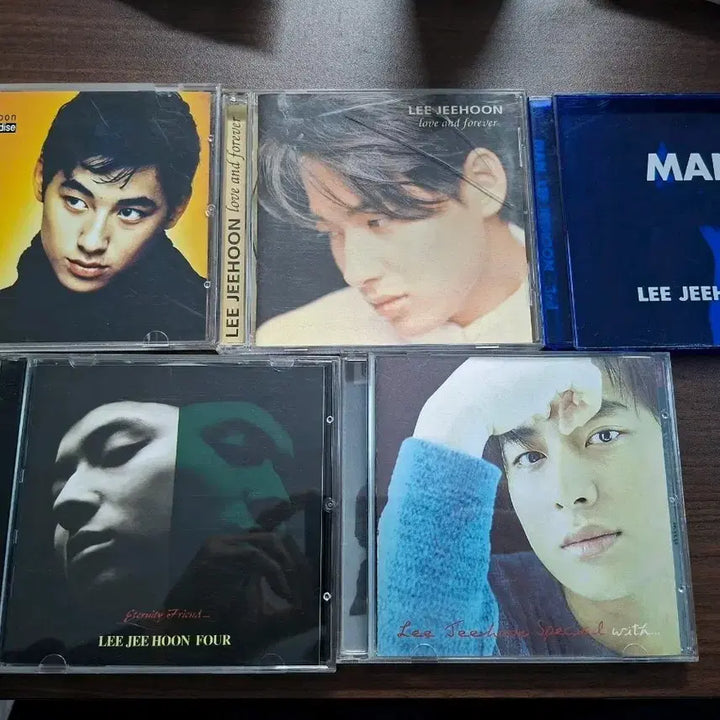 [BUNJANG] Lee Ji Hoon 1st-4th + Special Album Bundle Set / 이지훈 CD 앨범 5장 일괄(1집~4집,스페셜)