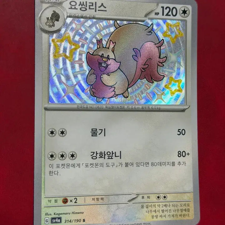 [BUNJANG] Shiny Treasure Shiny Charizard EX Yveltal Pokémon Card / 귀여운 포켓몬카드 요씽리스 S 이로치(샤이니트레져 샤트)